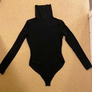 New - Black turtleneck bodysuit - S